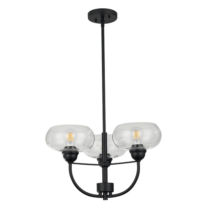 ASPEN PENDANT MATT BLACK CLOSE TO CEILING LIGHTS