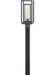 A traditional outdoor wall lantern with an oil-rubbed bronze finish and clear seeded glass.