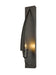 A large modernround flush mount ceiling light with a black trim and a white diffuser.