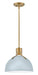 Polished brass outdoor wall lantern with a traditional design and clear seeded glass panels.