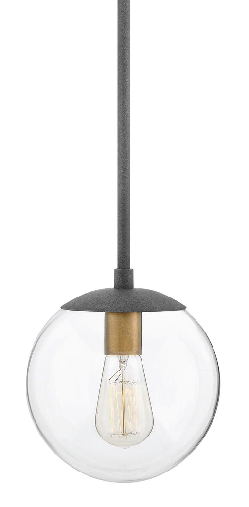Distressed zinc outdoor wall lantern with a traditional design and clear seeded glass, cropped view.