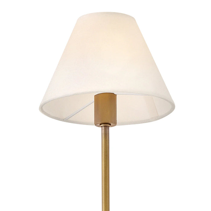 An angled view of a dark bronze modern wall light with a frosted glass diffuser.