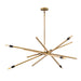 Heritage bronze outdoor lantern with five clear seeded glass panels.