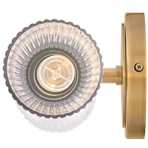 A black flush mount ceiling light with a white glass dome close-up.