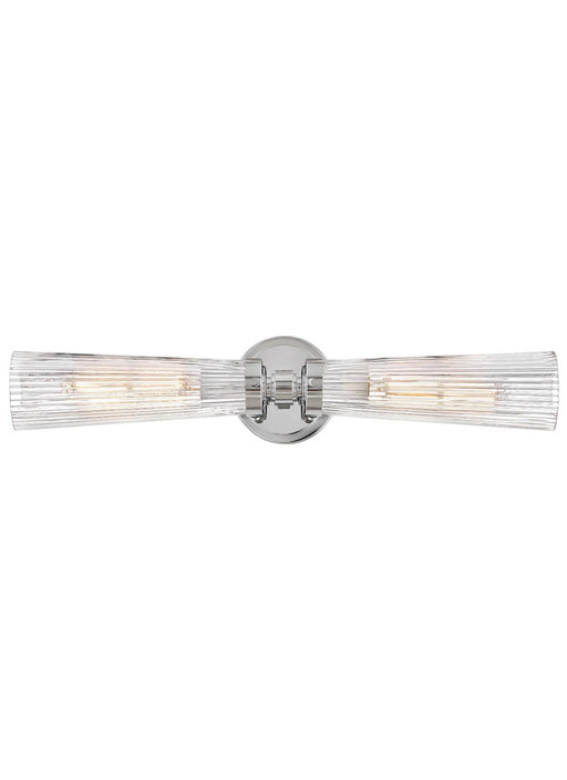 A classic-style flush mount ceiling light with a white glass bowl shade and polished nickel accents.