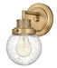 Heritage bronze modern chandelier with multiple arms and spherical glass shades.