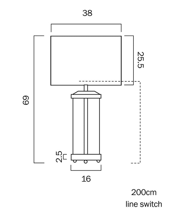 CHRIS TABLE LAMP
