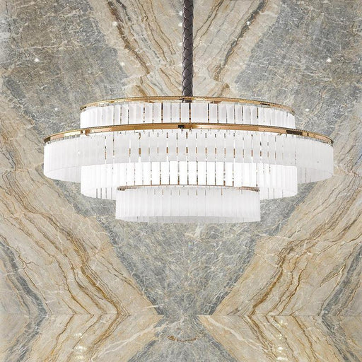 Large, modern wall sconce with a rectangular, metallic frame and a central light bar.