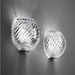 Large, modern wall sconce with a rectangular, metallic frame and a central light bar.