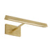 A modern rectangular outdoor wall light with a textured black finish and a minimalist design.