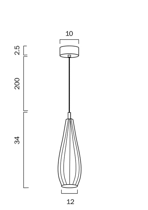 ELKIN 12 PENDANT