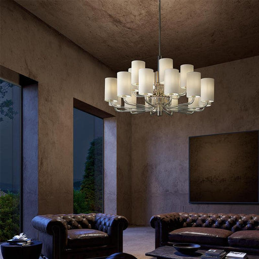 Large, modern wall sconce with a rectangular, metallic frame and a central light bar.