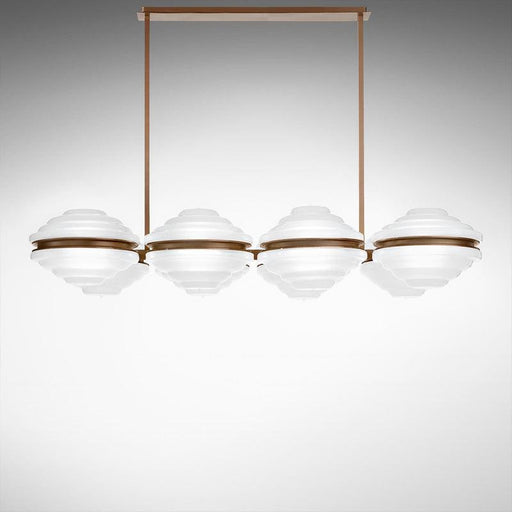 Large, modern wall sconce with a rectangular, metallic frame, in a contemporary setting.