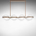 Large, modern wall sconce with a rectangular, metallic frame, in a contemporary setting.