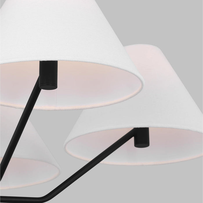 Burke 5L chandelier DJC1005MBK - DJC1005SB