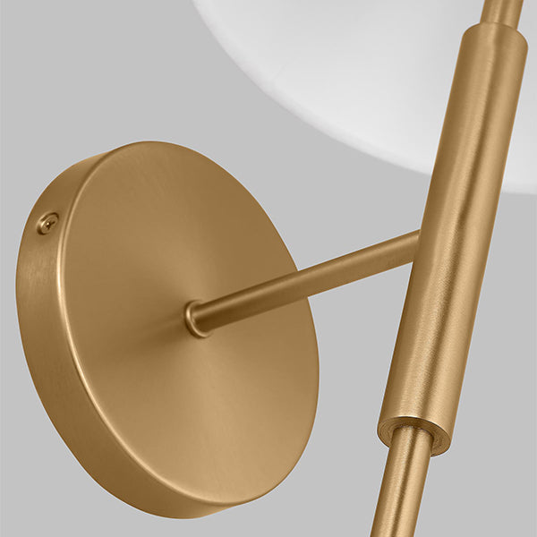 Porteau 1L wall sconce DJW1011MBK - DJW1011SB