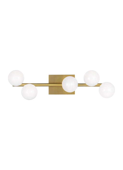 A modern rectangular wall light with a frosted glass diffuser and a brushed steel trim.