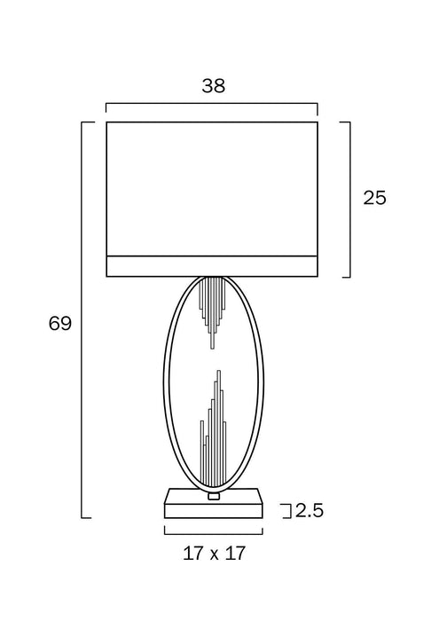 GABRIEL TABLE LAMP