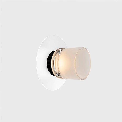 Large whisky glass, angled view.