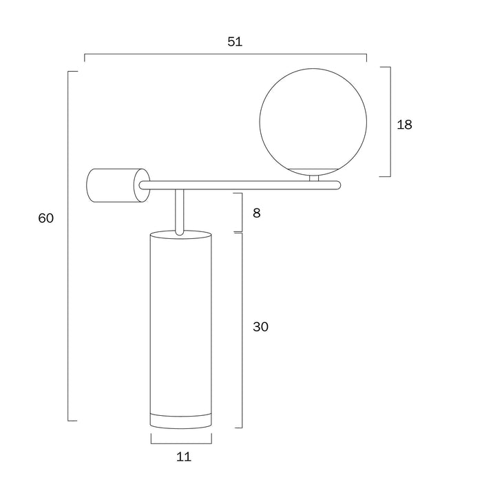 JUSTINA TABLE LAMP