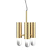 Large, modern wall sconce with a rectangular, metallic frame and a central light bar.