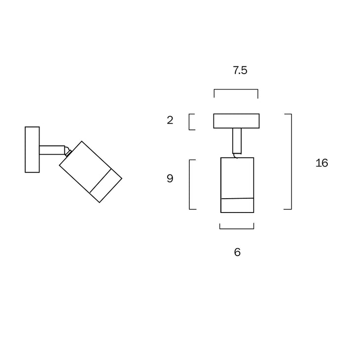 PEAK WALL LIGHT