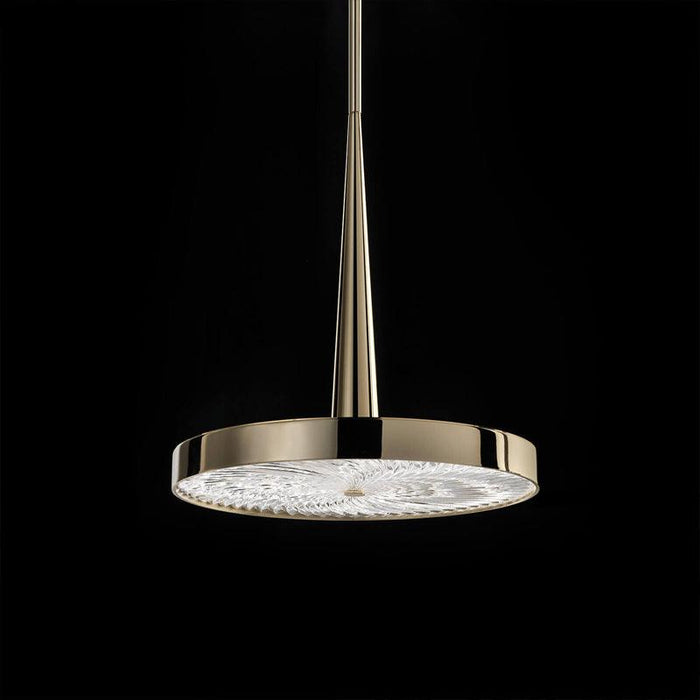 Large, modern wall sconce with a curved, metallic body, in a contemporary setting.