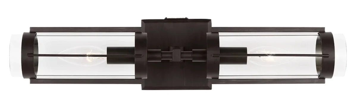 An overhead view of a modern polished nickel semi-flush mount light with a white dome.
