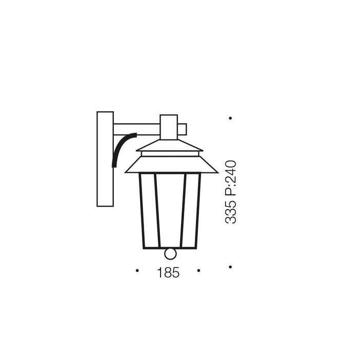 SILVAN EXTERIOR WALL LIGHT
