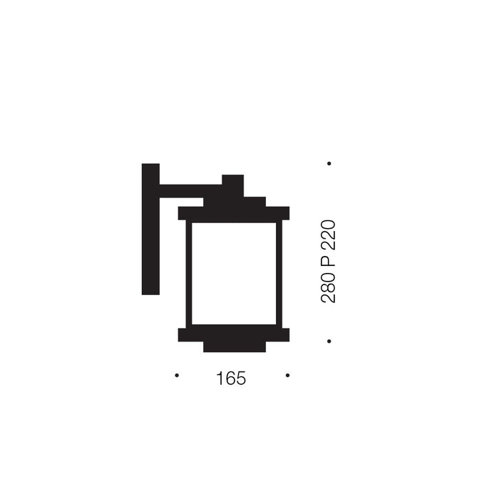 STRAND EXTERIOR WALL LIGHT