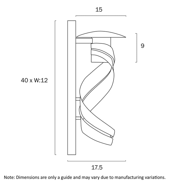 TOBERA EXTERIOR WALL LIGHT