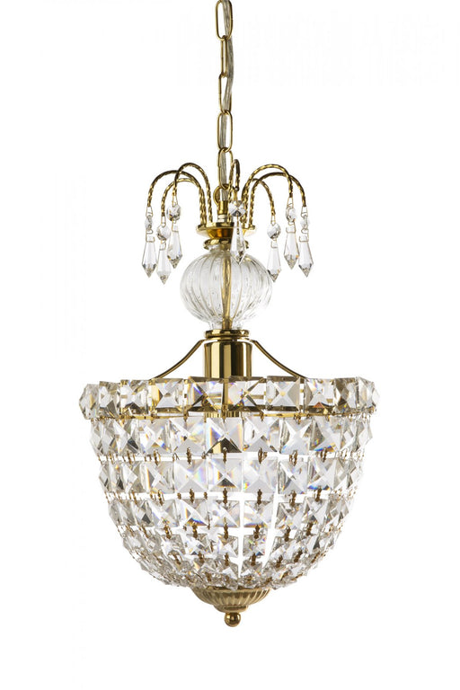 Modern brushed gold wall sconce with an elongated light bar, in a bathroom setting.