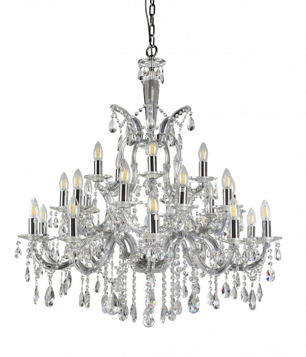 Davinci Chandeliers Chrome